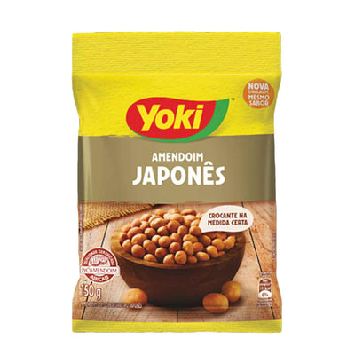 Yoki Amendoim Tipo Japones (Japanes Style Peanuts) 150 G Brasil