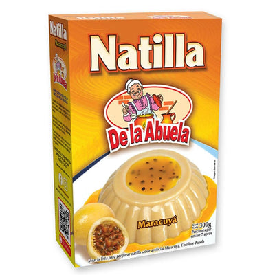 Natilla De la Abuela Pudding Mix Passion Fruit Net Wt. 10.58 oz