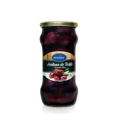 Aceitunas de Botija Belmont Peruvian Black Olives