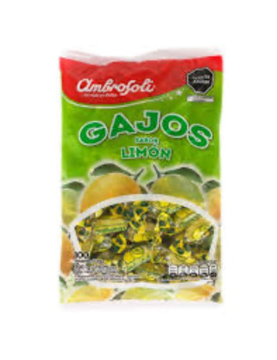 Ambrosoli Caramelos Gajos Sabor Limon 390g
