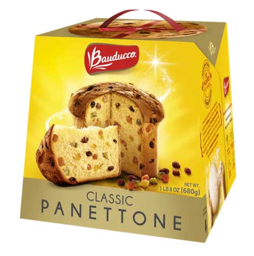Classic Bauducco Panettone with fruits