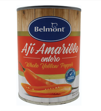 Belmont Aji Amarillo Entero En Lata ( Whole Yellow Pepper ) 20 oz