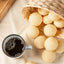 Pao de Quiejo, breakfast table in Brazil, with Cafe Pilao Intenso coffee