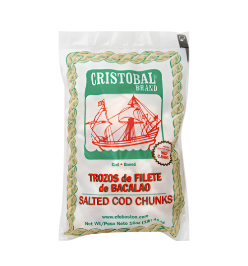 Cristobal Trozos de Filete de Bacalao - Salted Cod Chunks