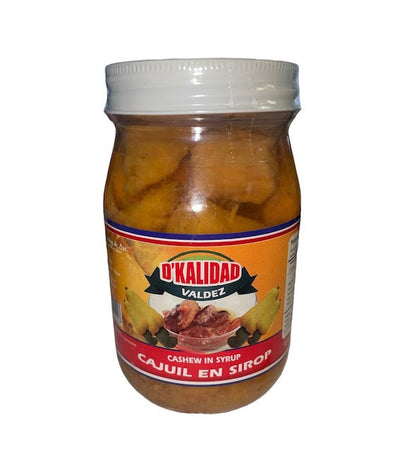 D’KALIDAD Valdez Cajuil en Sirop - Marañones en Almibar 20oz