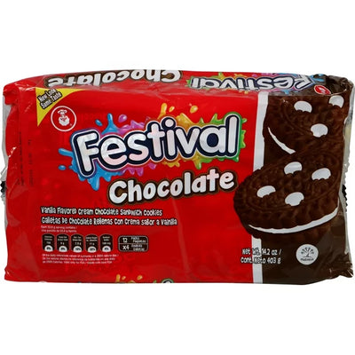 Noel Festival Chocolate 12 pack of cookies Net Wt. 14.22 oz