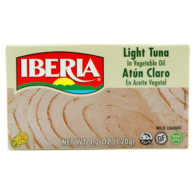 Iberia Light Tuna in Vegetable Oil 4 oz