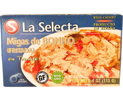 La Selecta Migas de Bonito Fritada en Tomate - Bonito Flakes in Tomato Sauce