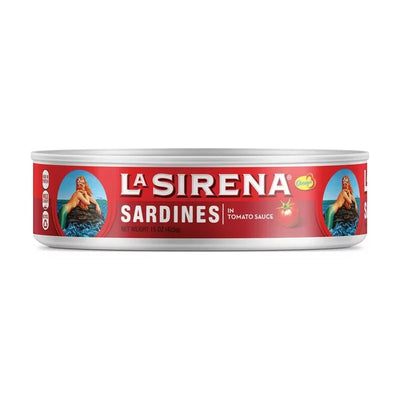 La Sirena Sardines in tomato sauce oval can
