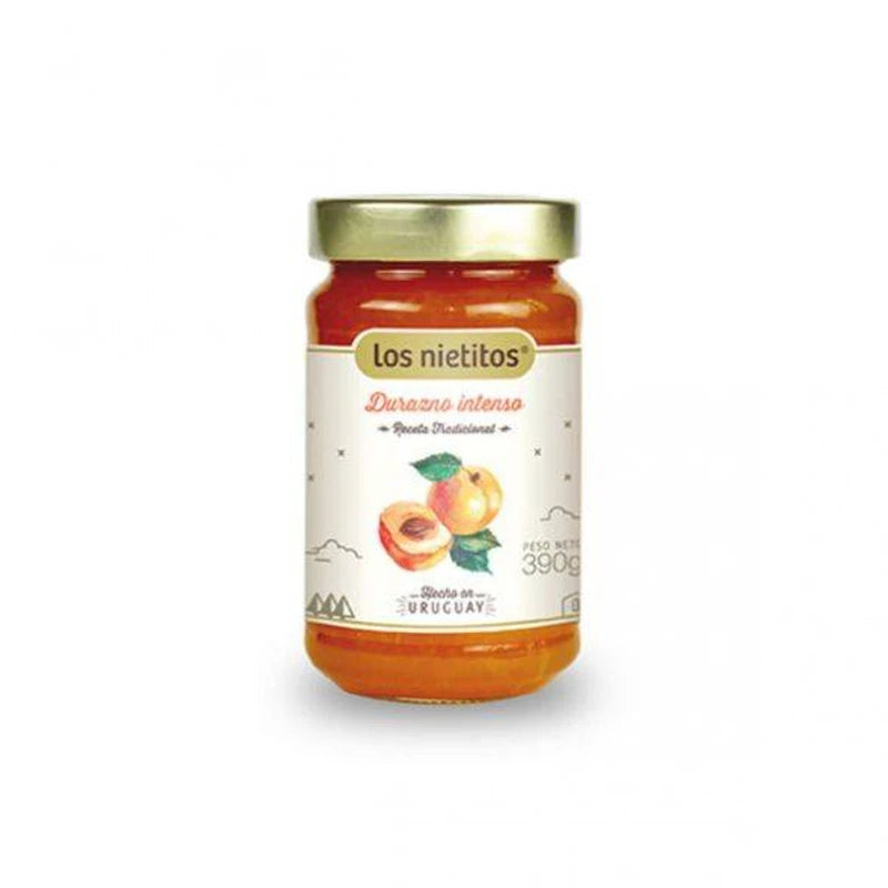 Los Nietitos Mermelada De Durazno(Peach Preserve) Net.Wt 390g