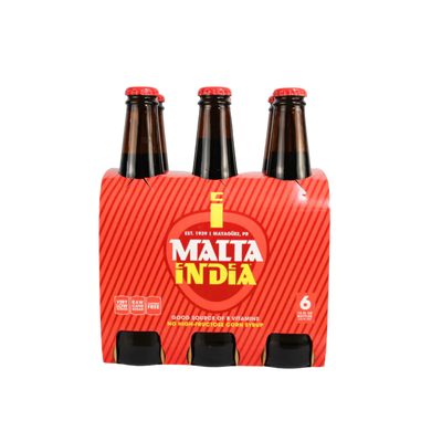 Malta India 6 Pack 12 oz Bottles