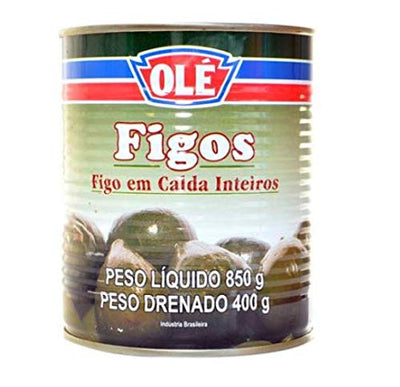 Olé Figos em Calda Inteiros - Whole Figs in Syrup 14.1 oz
