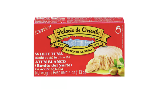 Palacio De Oriente Atun Blanco en Aceite Oliva- Solid Tuna in Olive Oil