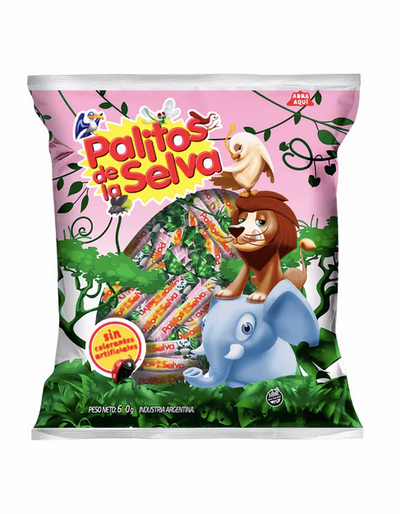 Palitos De La selva Caramelos Blandos
