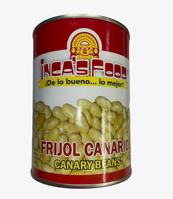 Inca's Food Frijol Canario (Canary Beans Whole in Brine) 20oz