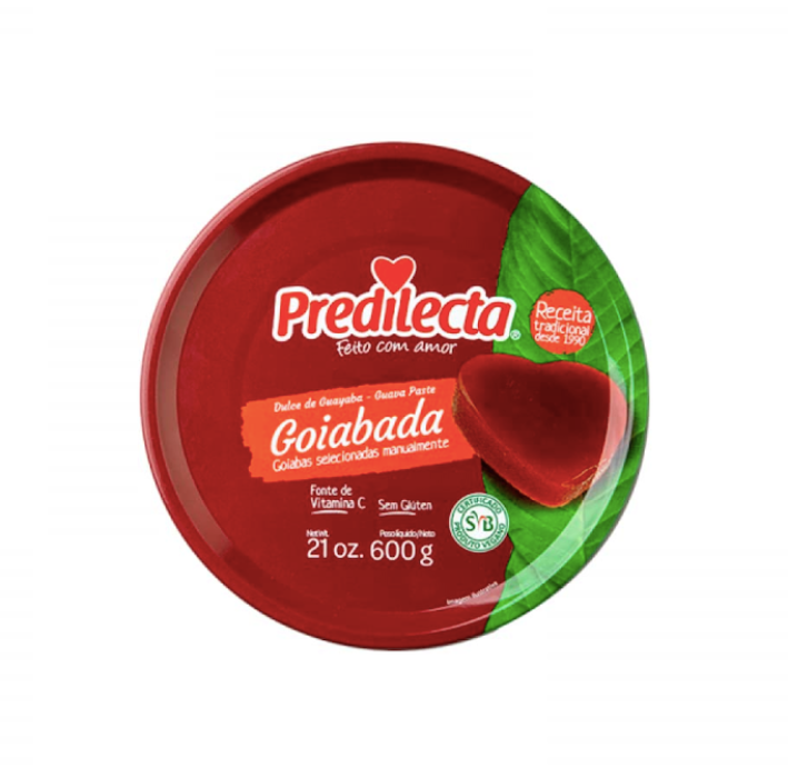 Round 21 oz Predilecta goiabada tin