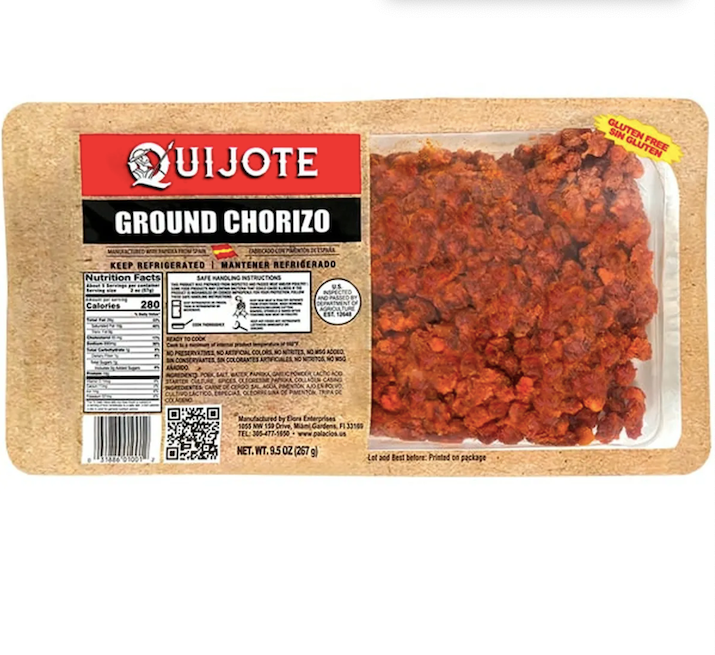 Quijote Ground Chorizo Ready to Cook