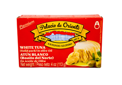 Palacio de Oriente Atun Blanco en Salsa Tomate 4 oz.