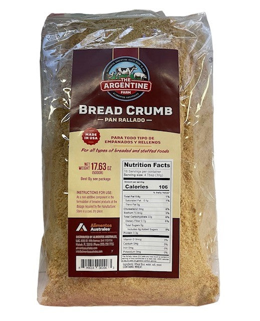 The Argentine Farm Bread Crumb Pan Rallado Net Wt 17.63 oz