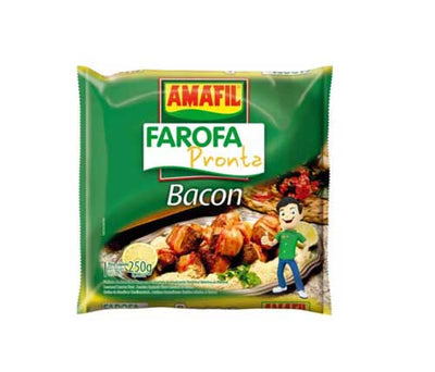 Farofa Pronta Bacon Amafil