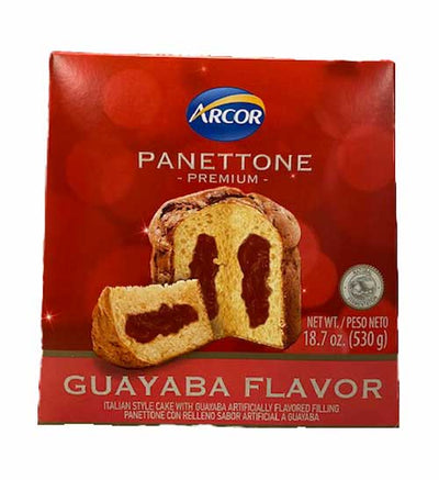 Arcor Panettone Premium Guava Flavor (Guayaba) Net Wt. 530 g