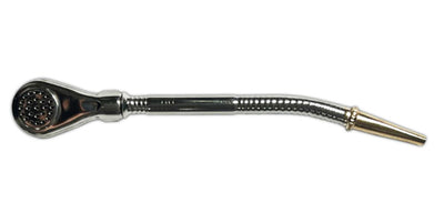 Bombilla Acero Inoxidable Grabada Curva