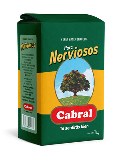 Cabral Nerviosos Yerba Mate