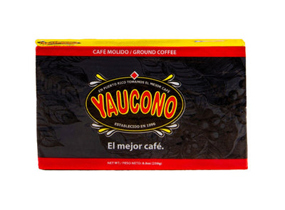 Cafe Yaucono Espresso Dark Roast Coffee Brick