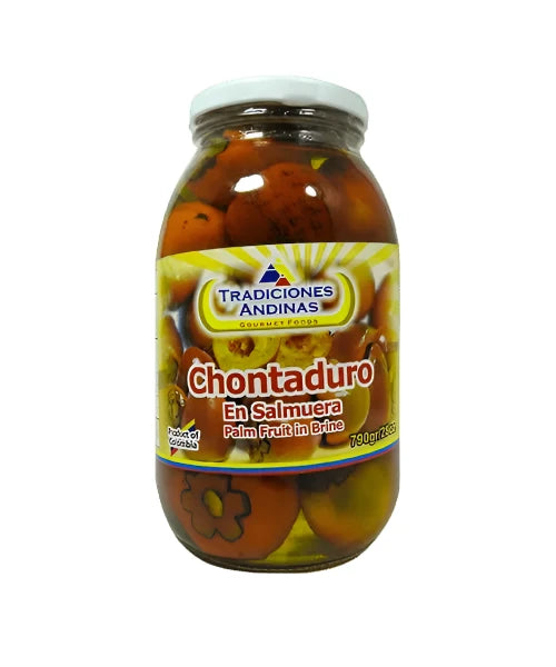 Chontaduro en Salmuera