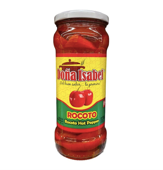 Doña Isabel Rocoto Hot Peppers in Brine 20 oz