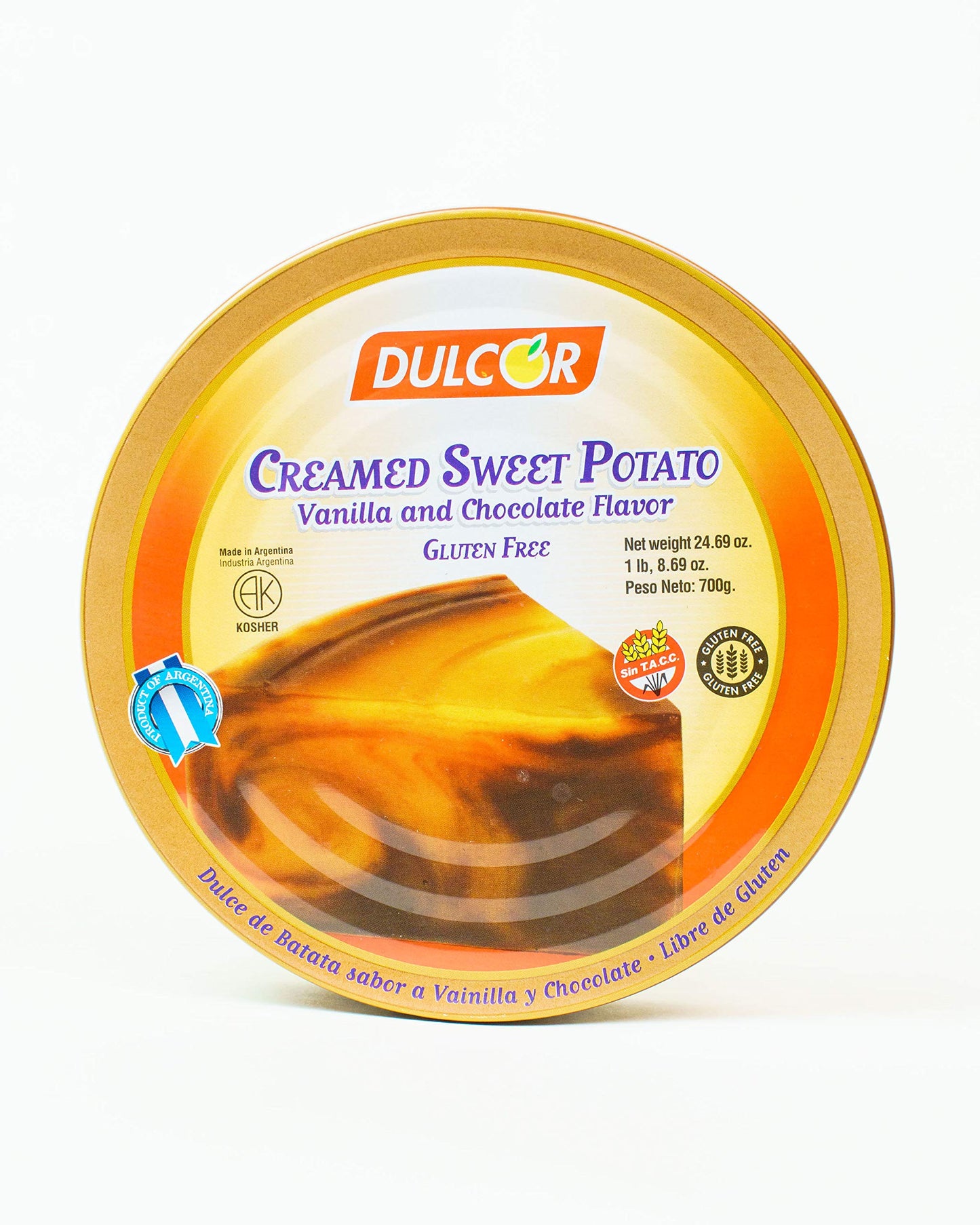 Dulcor Creamed Sweet Potato Vanilla and Chocolate Flavor