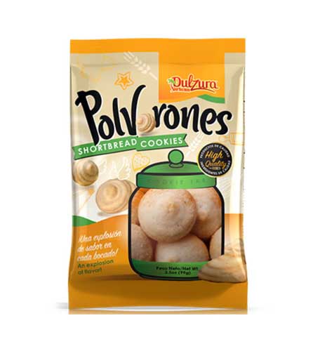 Dulzura Borincana Polvorones Shortbread Cookies Net.Wt 3.05 oz