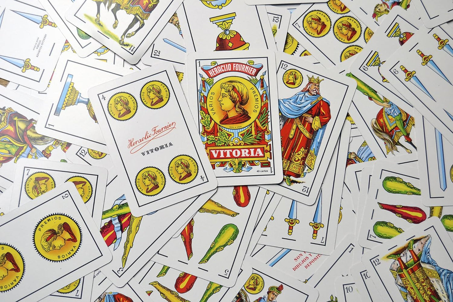 Fournier Playing Cards 40 Cards Per Deck