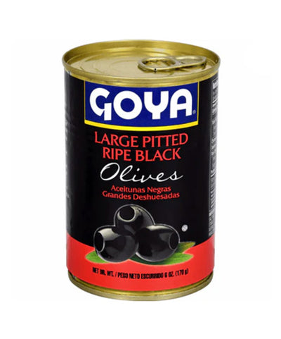 Goya aceitunas negras grandes deshuesadas