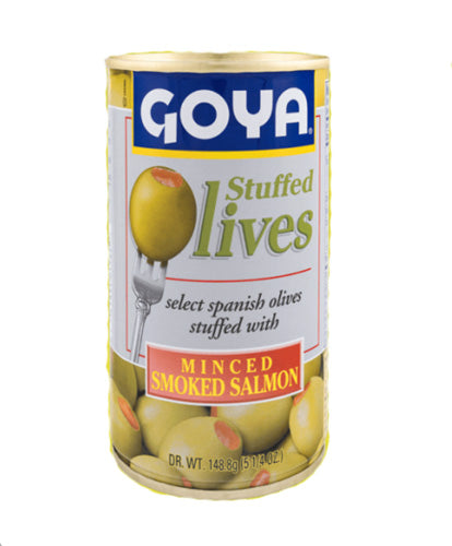 Goya Smoked Salmon Stuffed Spanish Olives
