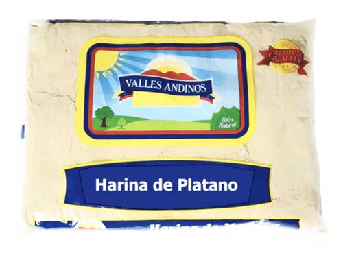 Valles Andinos Harina de Platano Net Wt 14 oz