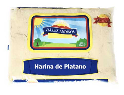 Valles Andinos Harina de Platano Net Wt 14 oz