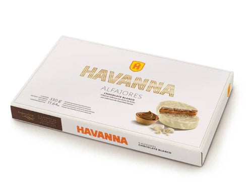 Havanna Alfajores Chocolate Blanco Net.Wt 330g