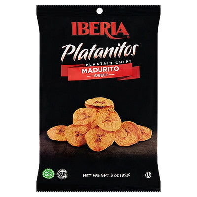 Iberia Platanitos Madurito Sweet Plantain Chips 3 oz