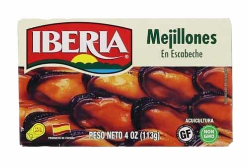 IBERIA Mejillon Escabeche 4 oz.