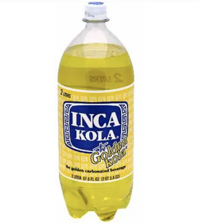 Inca Kola Peruvian Soda