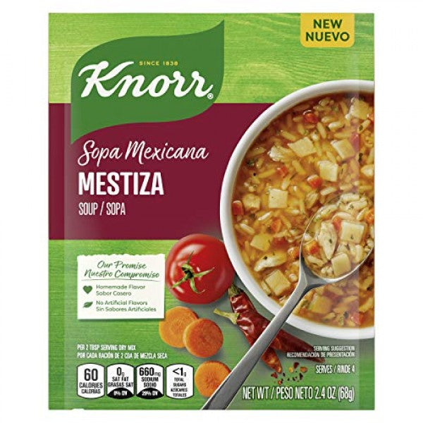Knorr Sopa Mexicana - Mexican Soup Mix Mestiza 2.4 oz