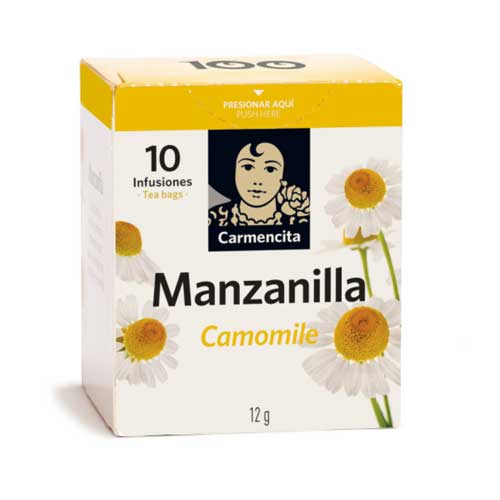 Te de Manzanilla y Menta Tea ✓ Chamomile Mint Infusion Herbs 25 bags By  Therbal