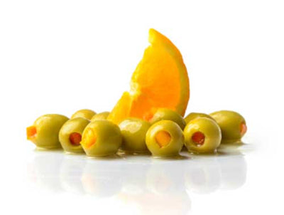 Torremar Orange Stuffed Olives Net Wt 9.8 oz