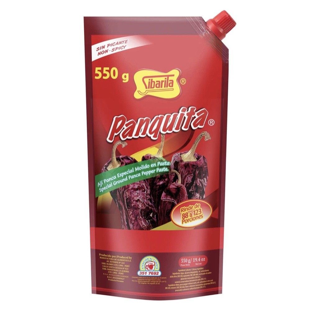 Sibarita Panquita Aji Panca Especial Molido sin Picante 550 g