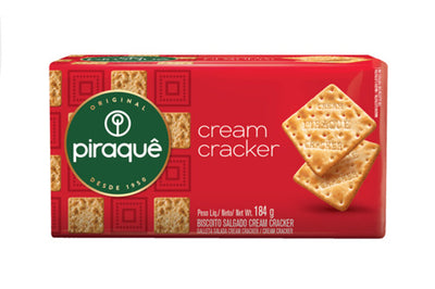 Piraque Cream Cracker Biscoito