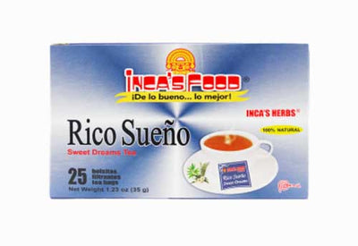 Box of Inca's Food Rico Sueño Sweet Dreams Tea Bags