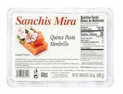 Sanchis Mira Membrillo Calidad Primera 14 oz