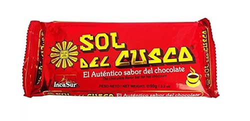 Sol del Cusco Chocolate tableta 90 gr