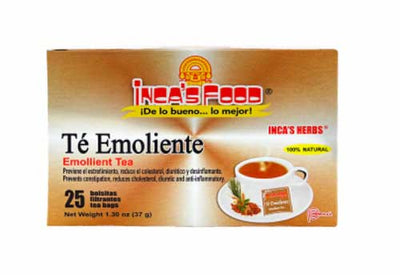 Box of Inca's Food té emoliente bags